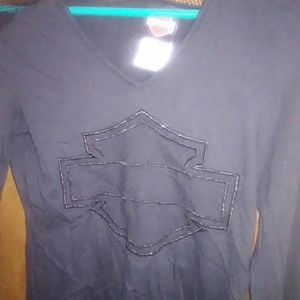 Ladies long sleeves Harley Davidson shirt